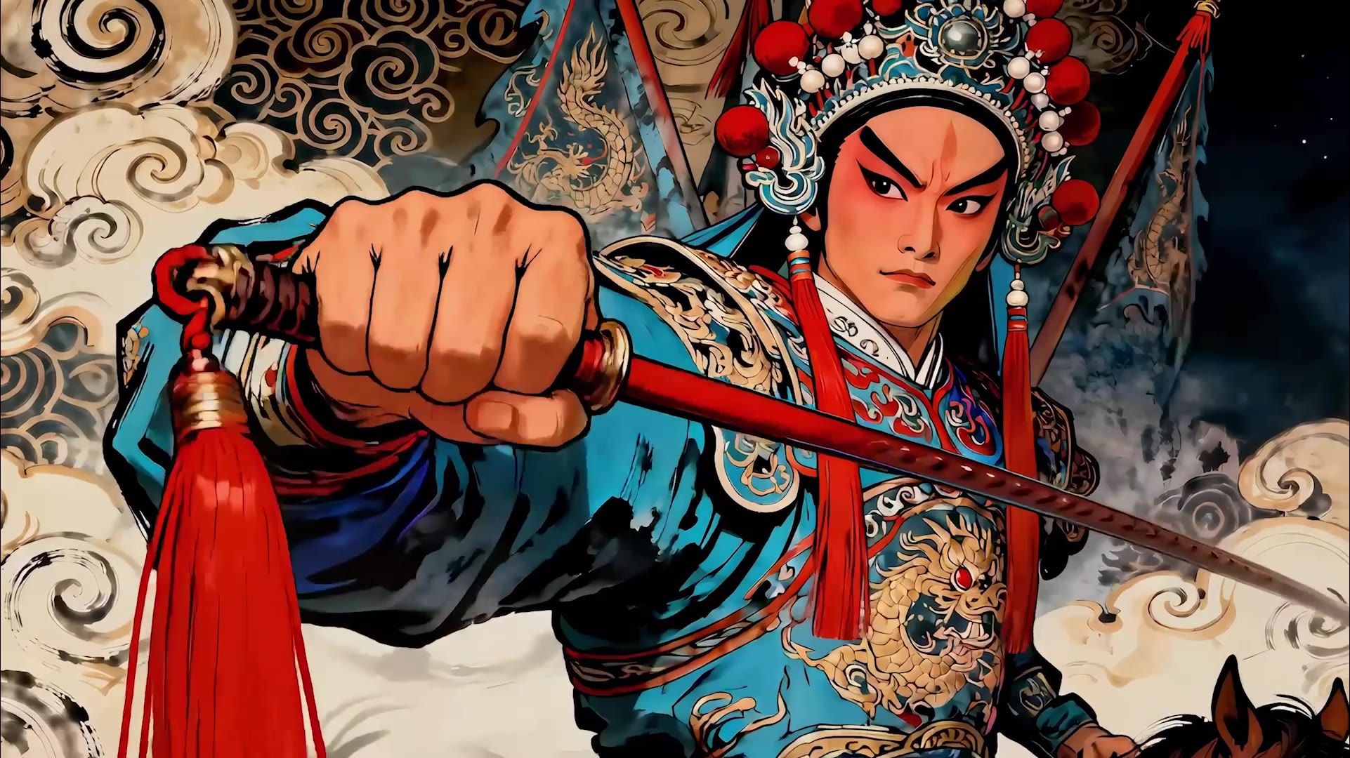《万马奔春》关键画面 3